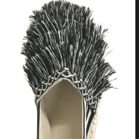 Striped fringed espadrilles Qupid Sora02 - Picture 3 of 4